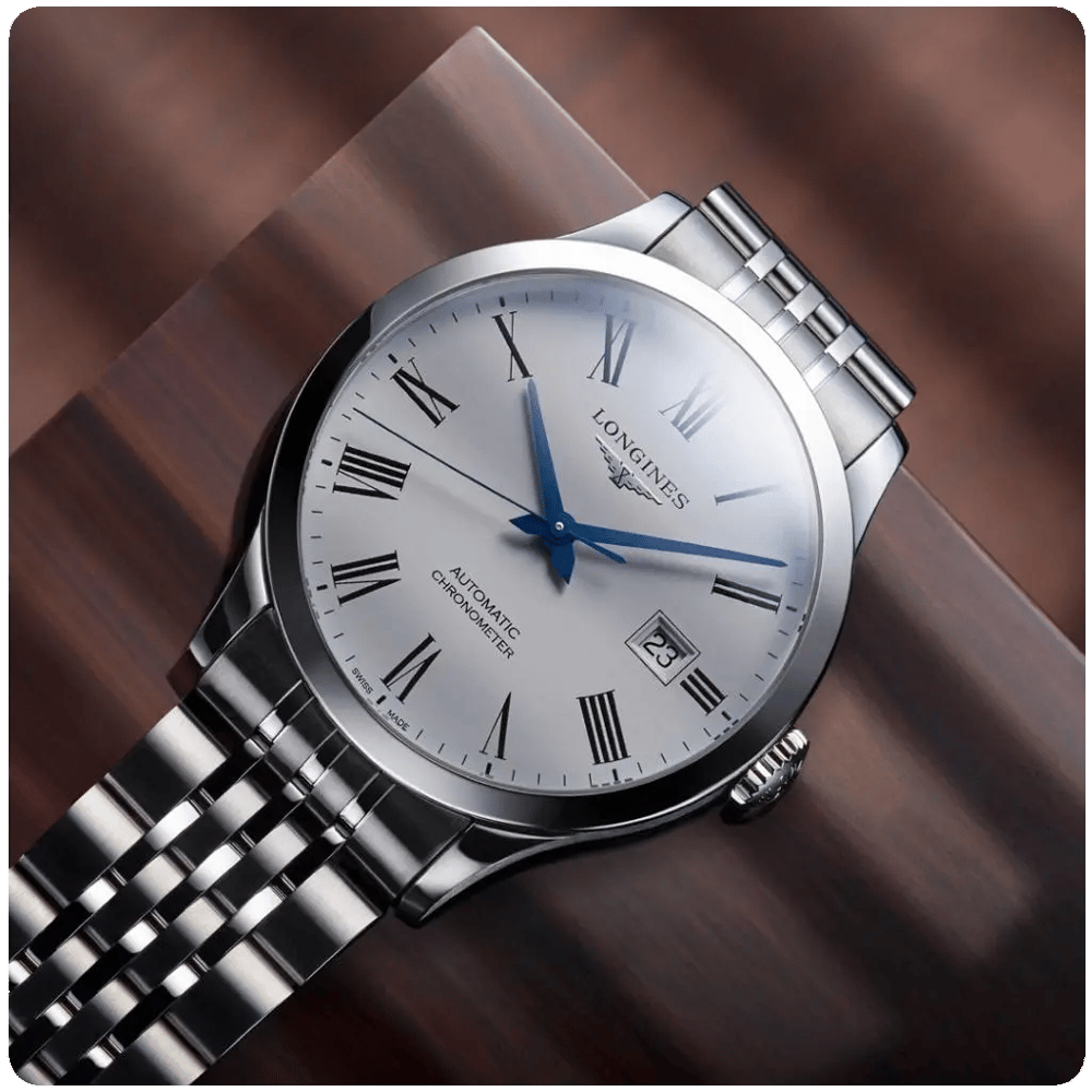 A Longines watch makes a classic employee long service recognition gift.